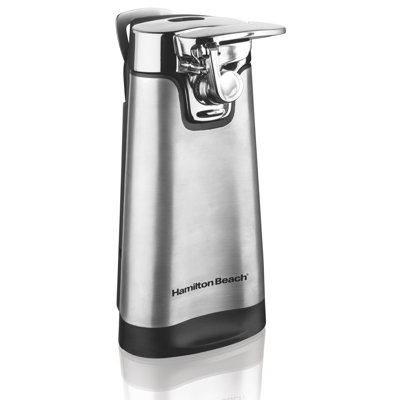 Ouvre-boîte en acier inoxydable brossé Hamilton Beach multi-outils, 76778F