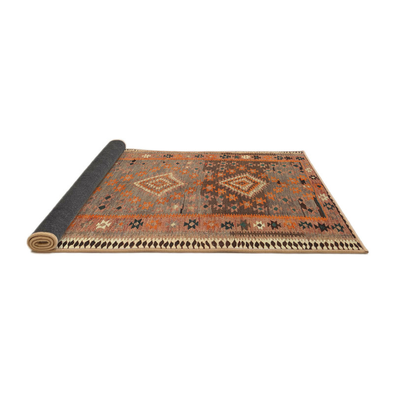 Tapis beige / brun clair Canvey, Carré 5 pi