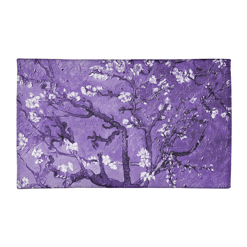 Chenille Floral Indoor Rug, Rectangle 2' x 3'