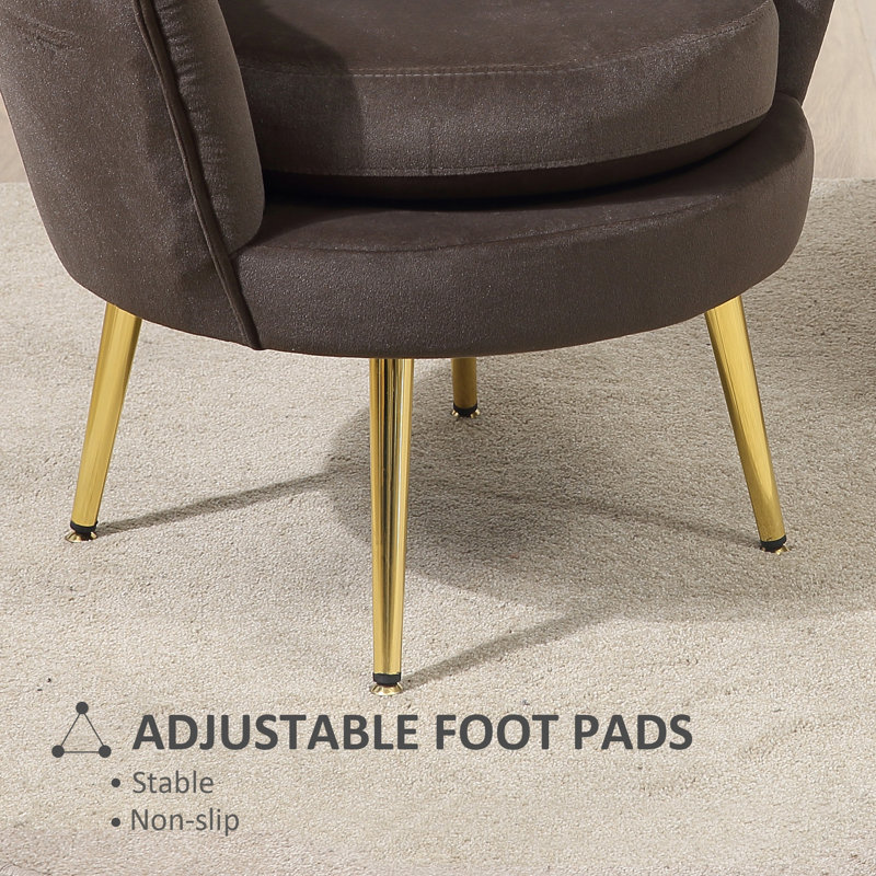 Fauteuil l 30 po, Polyester gris