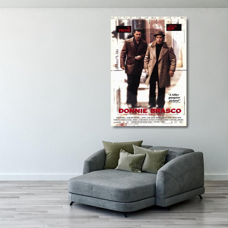 Donnie Brasco, H 40 po x l 28 po