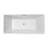 58" Streamline Freestanding Soaking Acrylic Bathtub With Drain and Bamboo Tray-75137187
