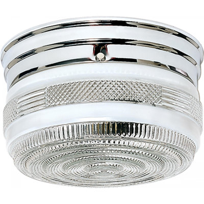 Plafonnier encastré cylindrique simple à 2 lumières de 8 po Kaspar