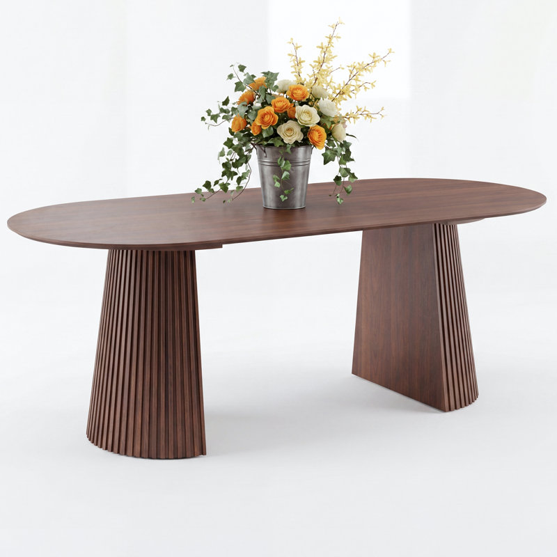 Table de salle à manger Hulse, Noyer