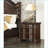 Traditional Cherry Finish 3-Drawer Bedroom Nightstand