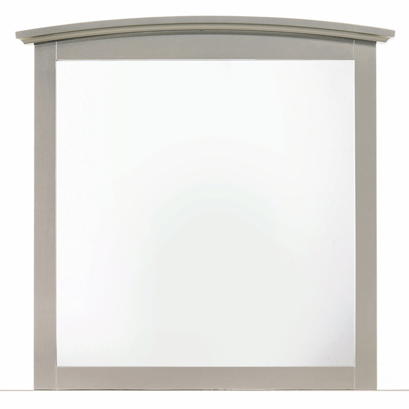 Elegant Silver Champagne Wall Mirror