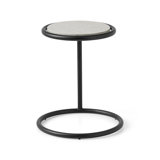 Kangoo Round End Table with Wooden Top