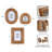 Rattan Picture Frame Set