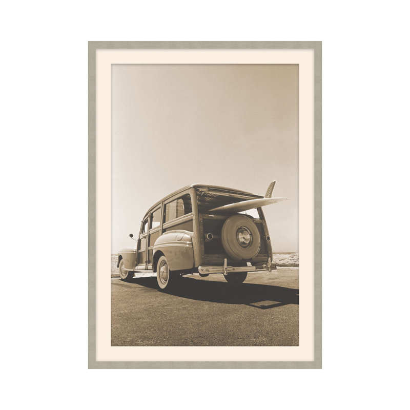 Classic Sandy Seats 1 Print by Studio L57 Narrative, 24" H x 18" W