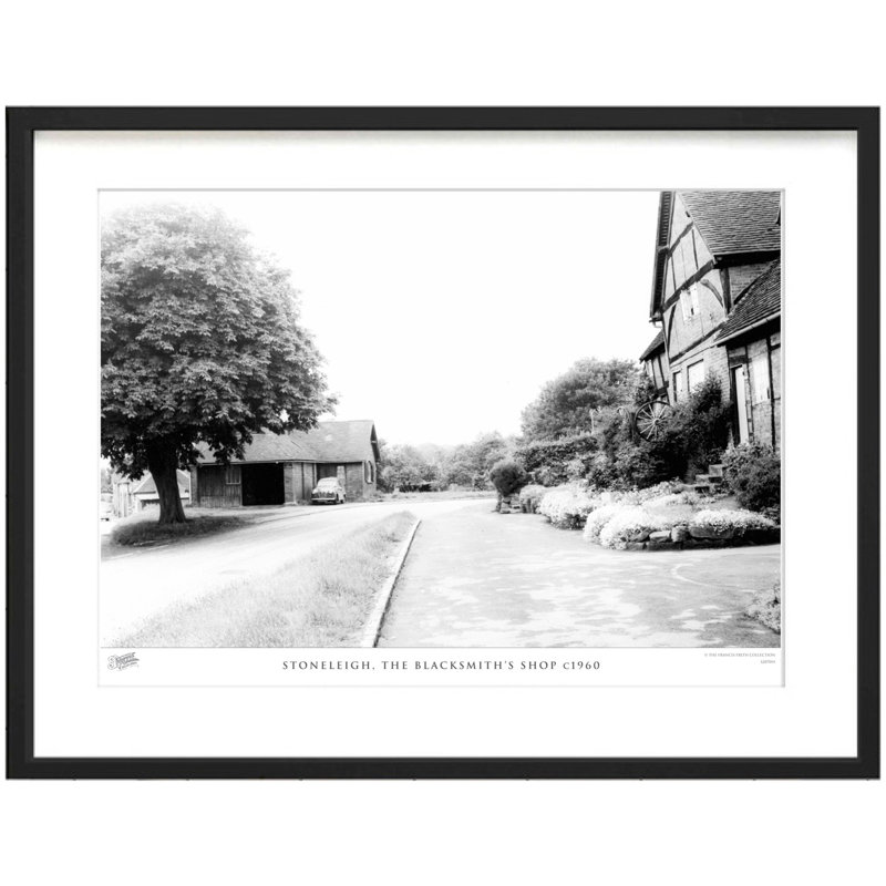 Stoneleigh, The Blacksmith's Shop C1960 by Francis Frith - Single Picture Frame Print, 40cm H x 50cm W x 2.3cm D