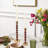 Sharma Crimson Gold Rounded Candlestick- Short-848665786
