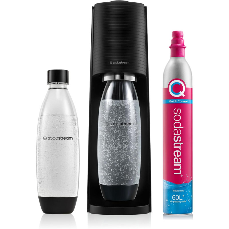 Sodastream Terra Sparkling Water Maker - Black