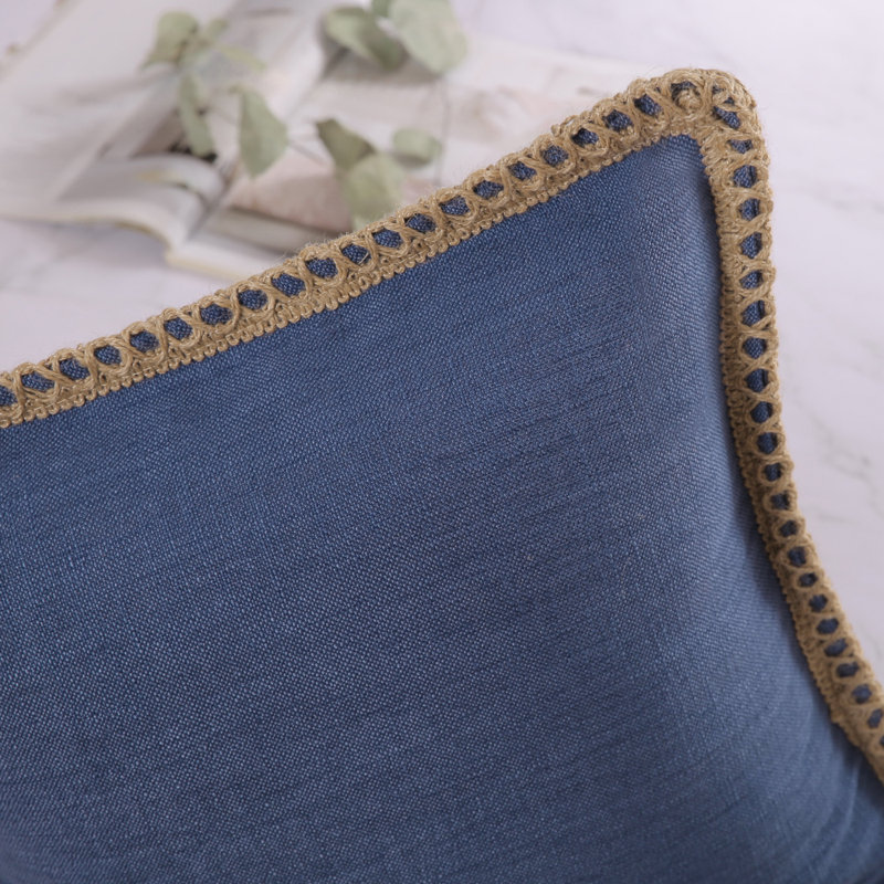 Throw Cushion, Blue, Square 18"