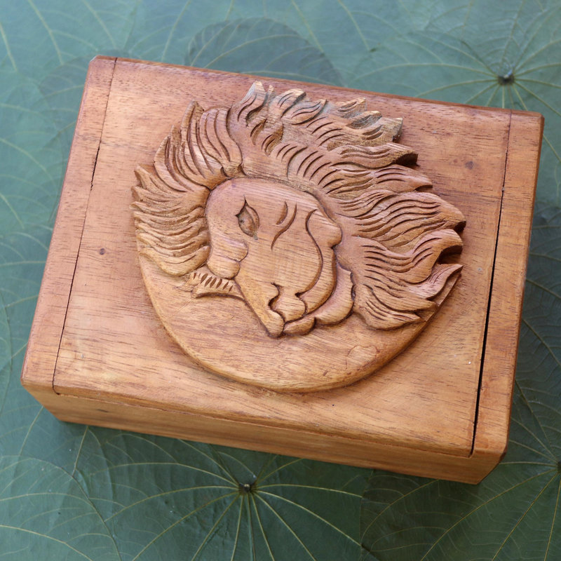 Boîte décorative Bungalow Rose Lion Prince