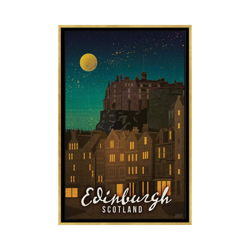 «Écosse-Édimbourg» par Missy Ames - impression d'art graphique, null, null, null