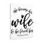 Loved Her - Wrapped Canvas Print-592717433