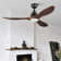 3-Blade Smart LED Ceiling Fan with Dimmable Light and Remote Control