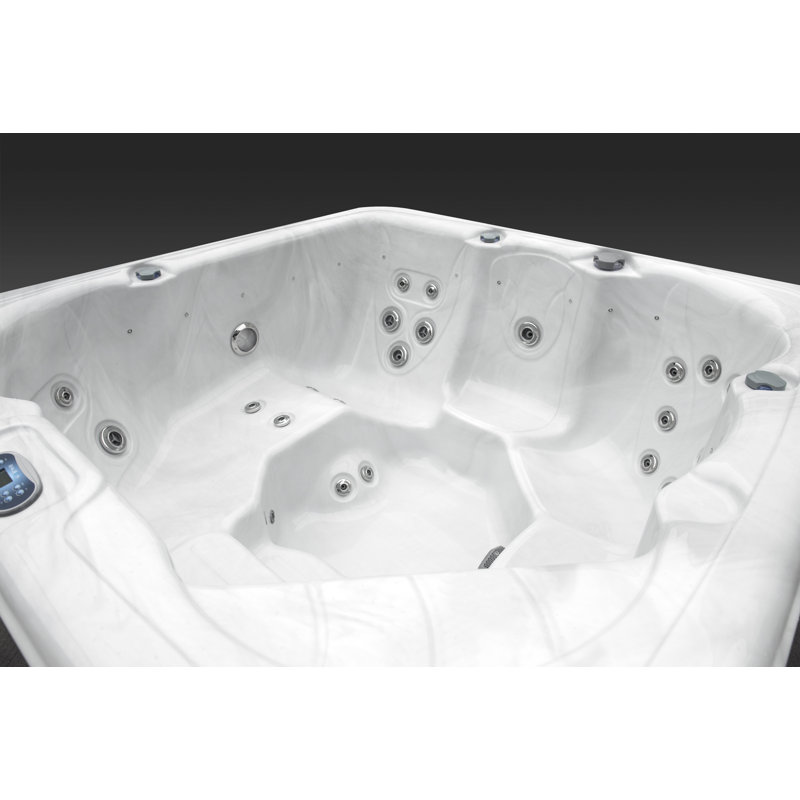 Spa Dothan Hawk pour 4 personnes avec conception compacte et jets d'eau