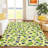 Machine Washable Indoor/Outdoor Bourkelands ACN2354 Fruits Rug-610221312