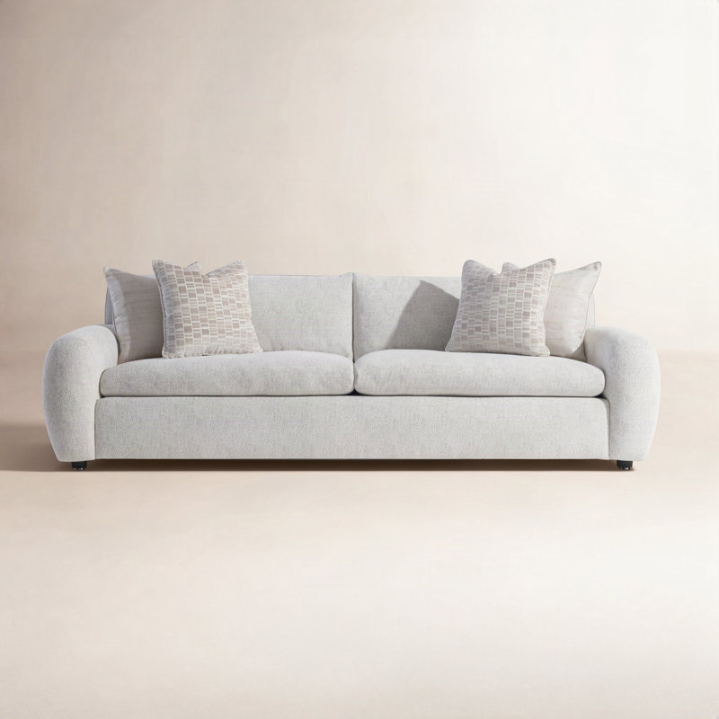 Teddy Sofa, Textured Cream Chenille 1372-000