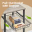 35.4'' Standard Baker's Rack with Microwave Compatibility-1946424309