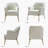 Cleo 26" Wide Contemporary Chair with Recessed Arms-400081717