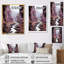 Impression sur toile «S tabac Purple Canyon Endless Journey»-1542701384-1542701387