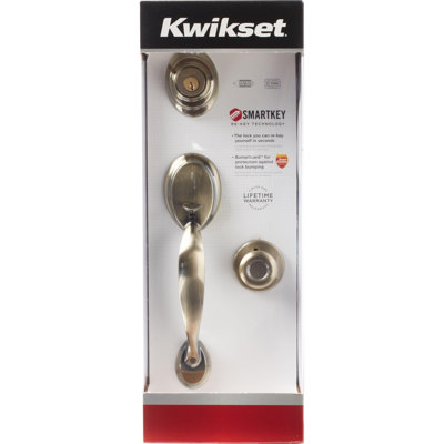 Dakota Handleset with Smart Deadbolt and Rosette
