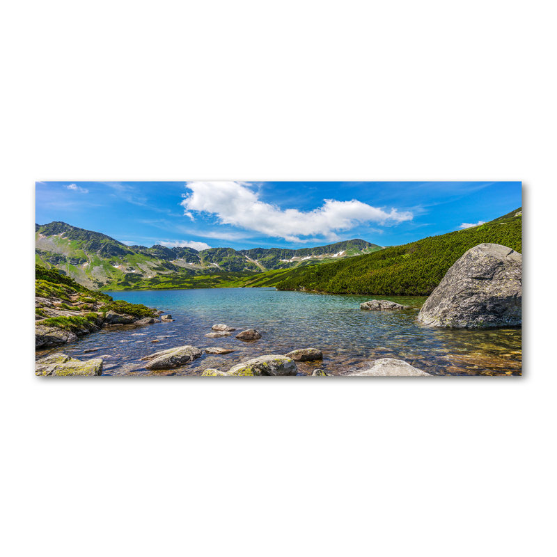 Valley Of The Tatra Mountains - Wrapped Canvas Print
