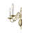 Benedetto Steel Candle Wall Light-578280118