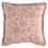 Fan Fair Rose Outdoor Throw Pillow