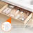 12 Pcs Large Bathroom Drawer Organizers, 3 Sizes Clear Plastic Storage Organizer Trays For Make Up, Kitchen Utensils, Vanity Accessories In Bathroom/Office/Dresser Organization