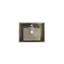 Bassin en résine pour salle de bain - caractéristique chêne blanc américain, poids de 39,04 lb, 17,83 po Largeur X 23,29 Profondeur 5,07 Hauteur, lisse et teintée - caractéristique du meuble-lavabo, conception hygiénique