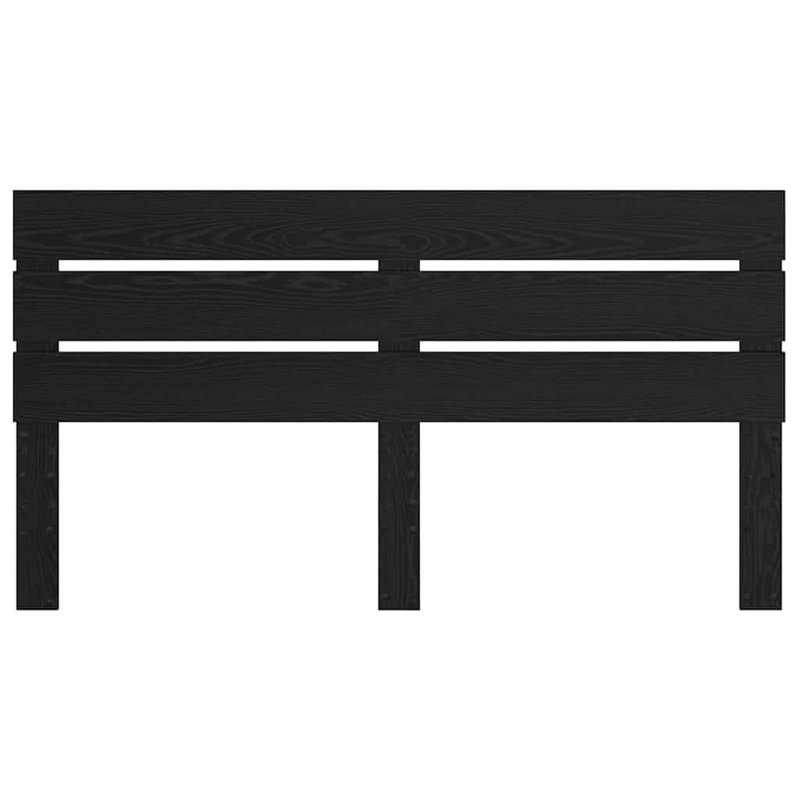 Headboard, California King, Black Oak