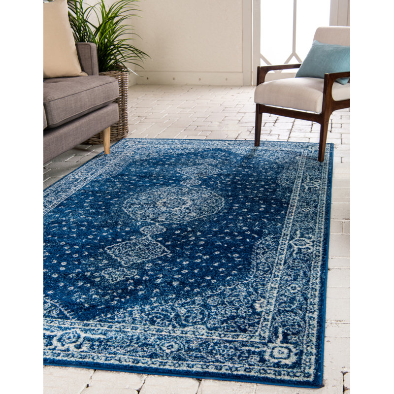 Rizo Oriental Indoor Rug, Rectangle 5'1" x 8'