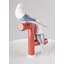 The Parrot Party Pedestal End Table