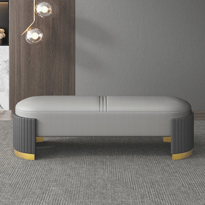 Light luxury, first class bed stool