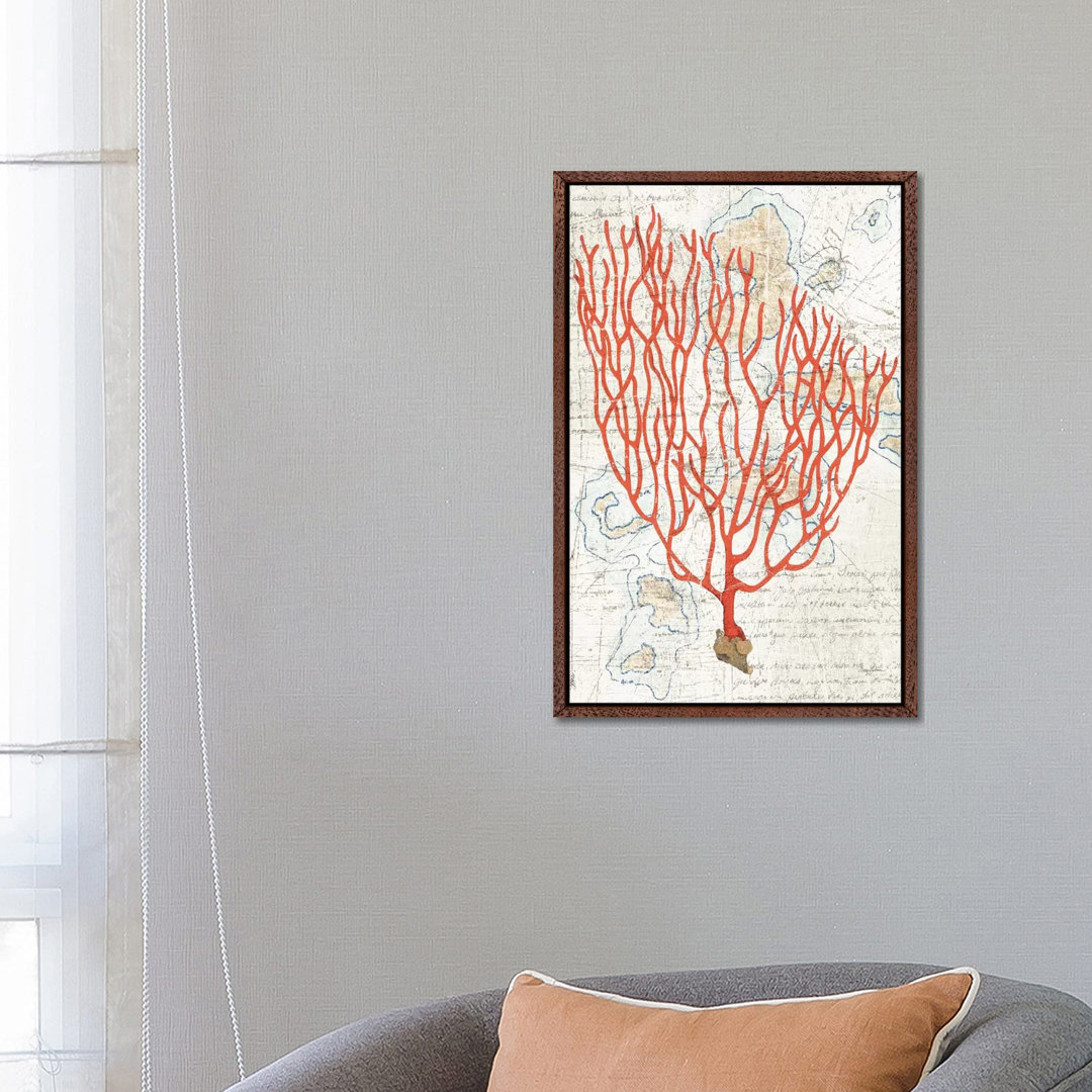 Leinwandbild Textured Coral IV von Avery Tillmon