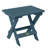 Newberg Rectangular Folding Outdoor Side Table , 20'' in. W 13.75'' in. D-71006067