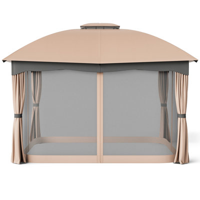 12 Ft. W x 10 Ft. D Steel Patio Gazebo