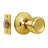 Terrace Passage Hall/Closet Door Knob with Universal 6-Way Latch-14651638