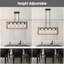 Lustre linéaire à 5 lumières pour îlot de cuisine Euan