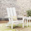Chaise Adirondack pliable de conception rustique-801276126