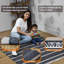 Tapis kilim en laine tissés à la main et à plat Reyes-113425027