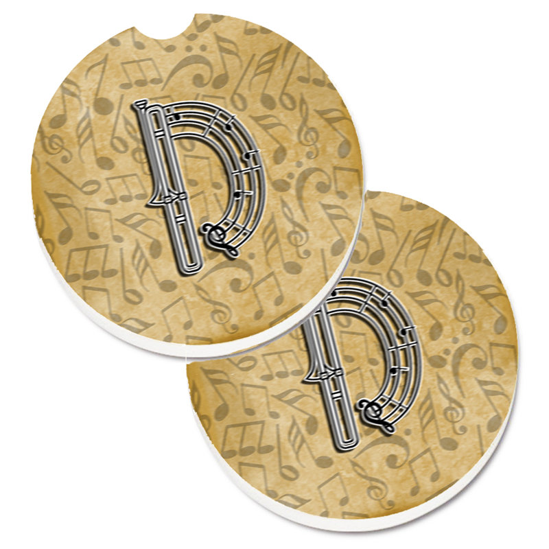 Sous-verre musical instrument coast, D