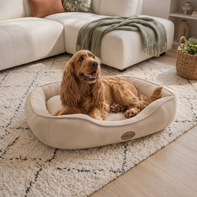 Silentnight Airmax Breathable Pet Bed with reversible cushion