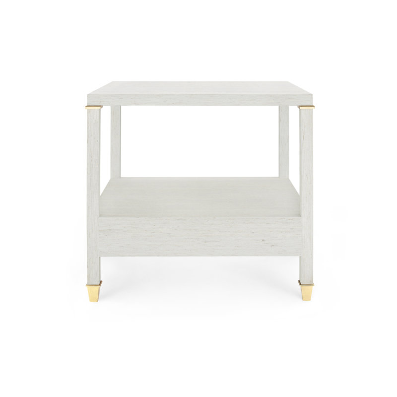Pascal End Table, Silver