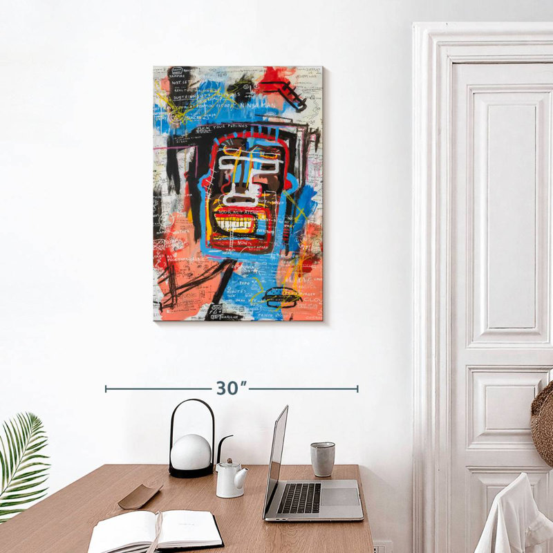 Avery Ninja Face, 30" H x 20" W