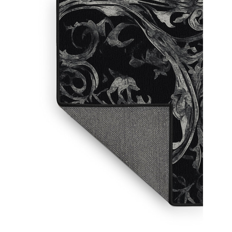 Smoky Shadow Rug, Round 4'