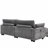sofa bed, extra-large lounger, comfortable cloud sofa-928982431
